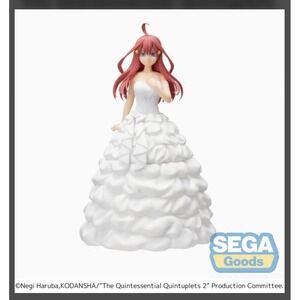 The Quintessential Quintuplets Figure SPM Itsuki wedding ver Sega prize Japan 2